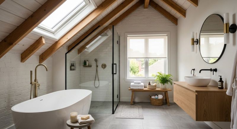 Attic Bathroom Remodeling in Rockingham County, NH