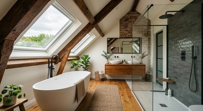 Attic Bathroom Remodeling in Rockingham County, NH