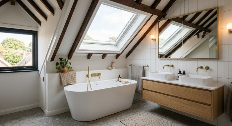 Attic Bathroom Remodeling in Rockingham County, NH