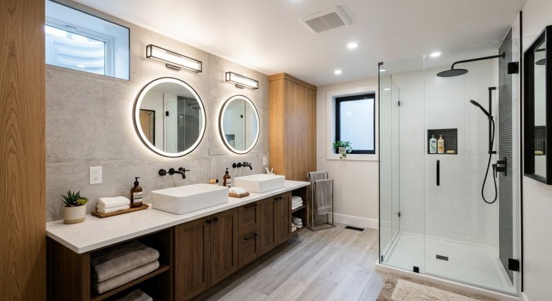 Basement Bathroom Remodeling in Rockingham County, NH