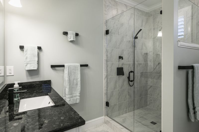 Granite Shower Installation in Rockingham County, NH