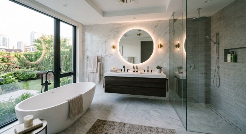 Luxury Bathroom Installation in Rockingham County, NH
