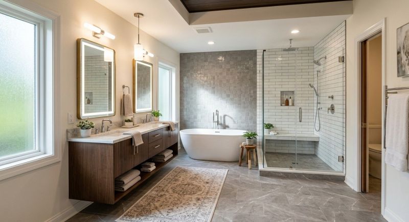 Master Bathroom Remodeling in Rockingham County, NH
