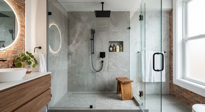 Shower Enlargement in Durham, NH