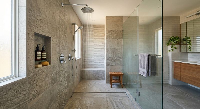 Shower Enlargement in New Boston, NH