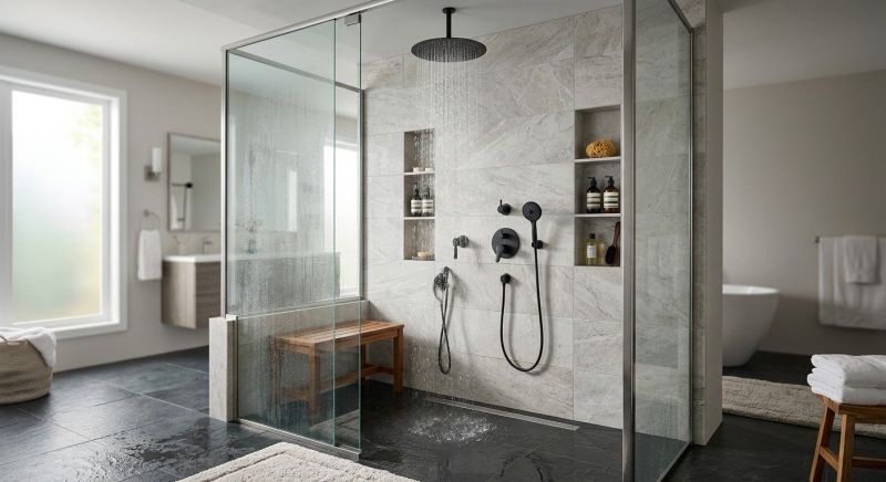 Shower Renovation in Milford, NH