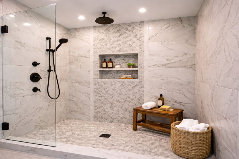 Shower Renovation in North Reading, MA