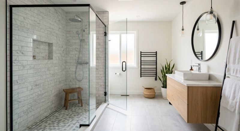Tub To Shower Conversion in Amesbury, MA