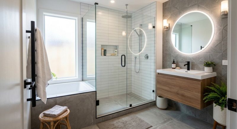 Tub To Shower Conversion in Groton, MA